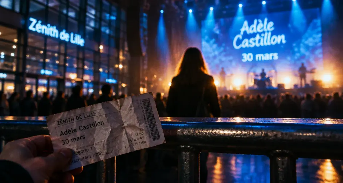 Adèle Castillon en concert au Zénith de Lille le 30 mars 2028