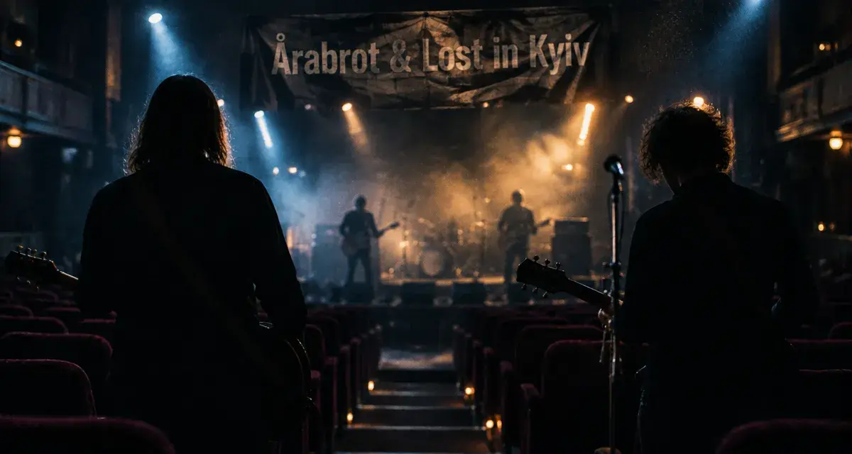Årabrot et Lost in Kyiv en concert au Splendid le 23 novembre