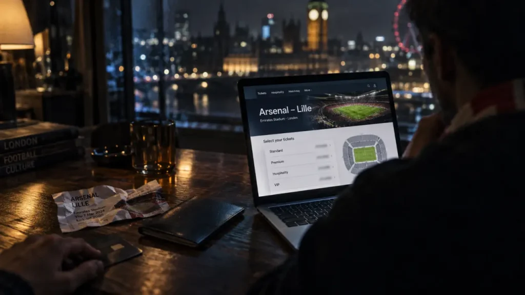 Arsenal-Lille : ce qu’indique Goal.com sur les billets du match