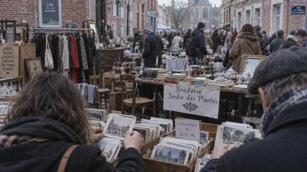 Une braderie de quartier le 11 octobre au Jardin des Plantes à Lille