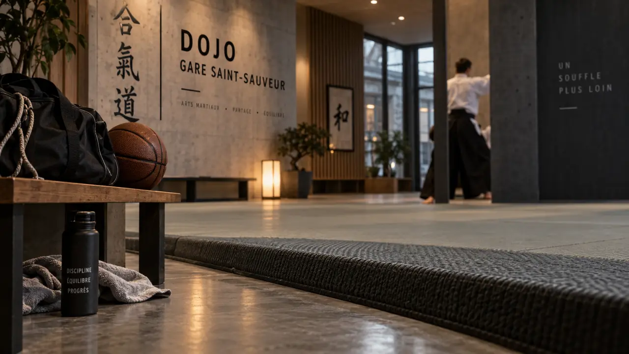 Un dojo de 2 300 m² ouvre à la Gare Saint-Sauveur à Lille