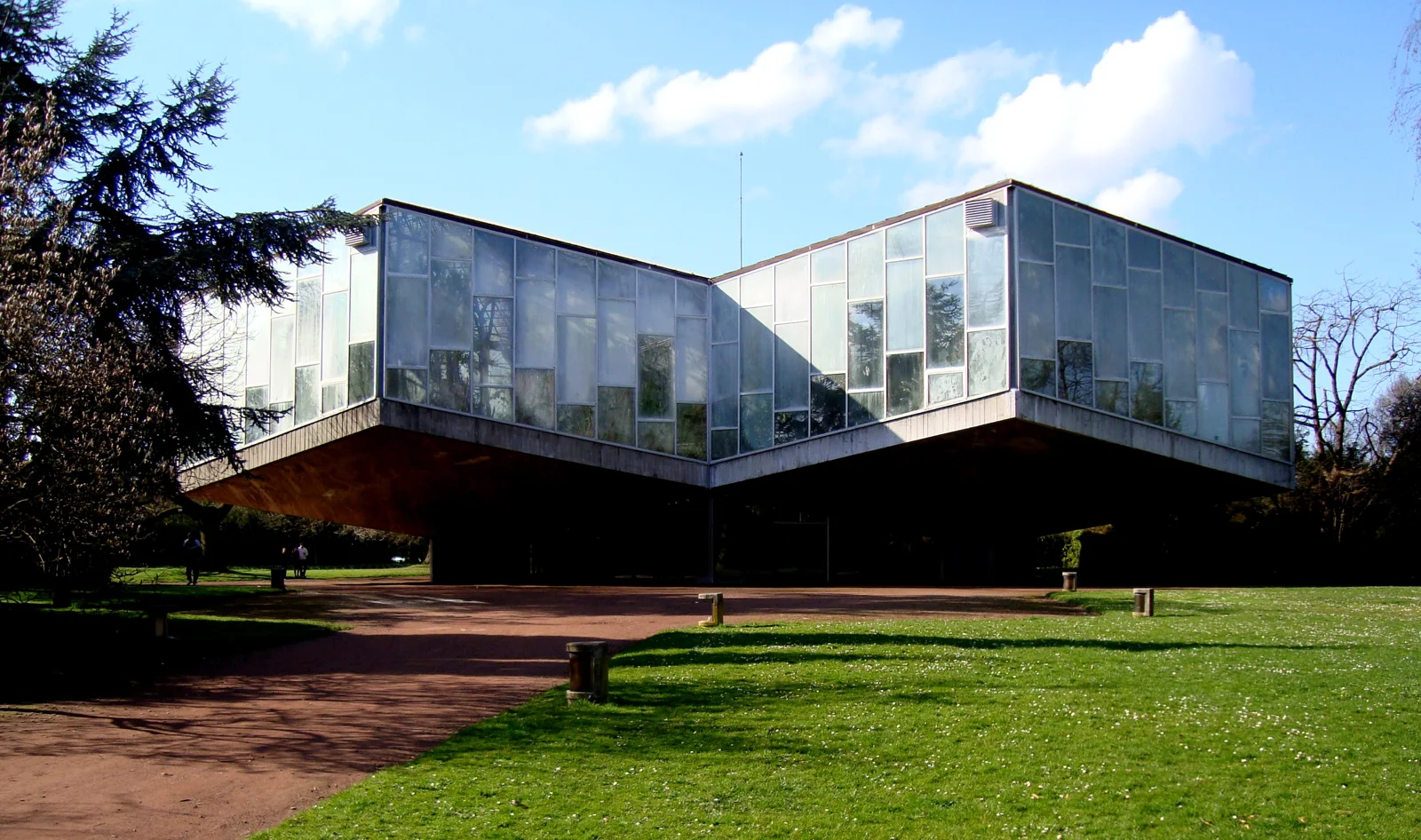 La serre équatoriale du Jardin des Plantes de Lille en mars 2009