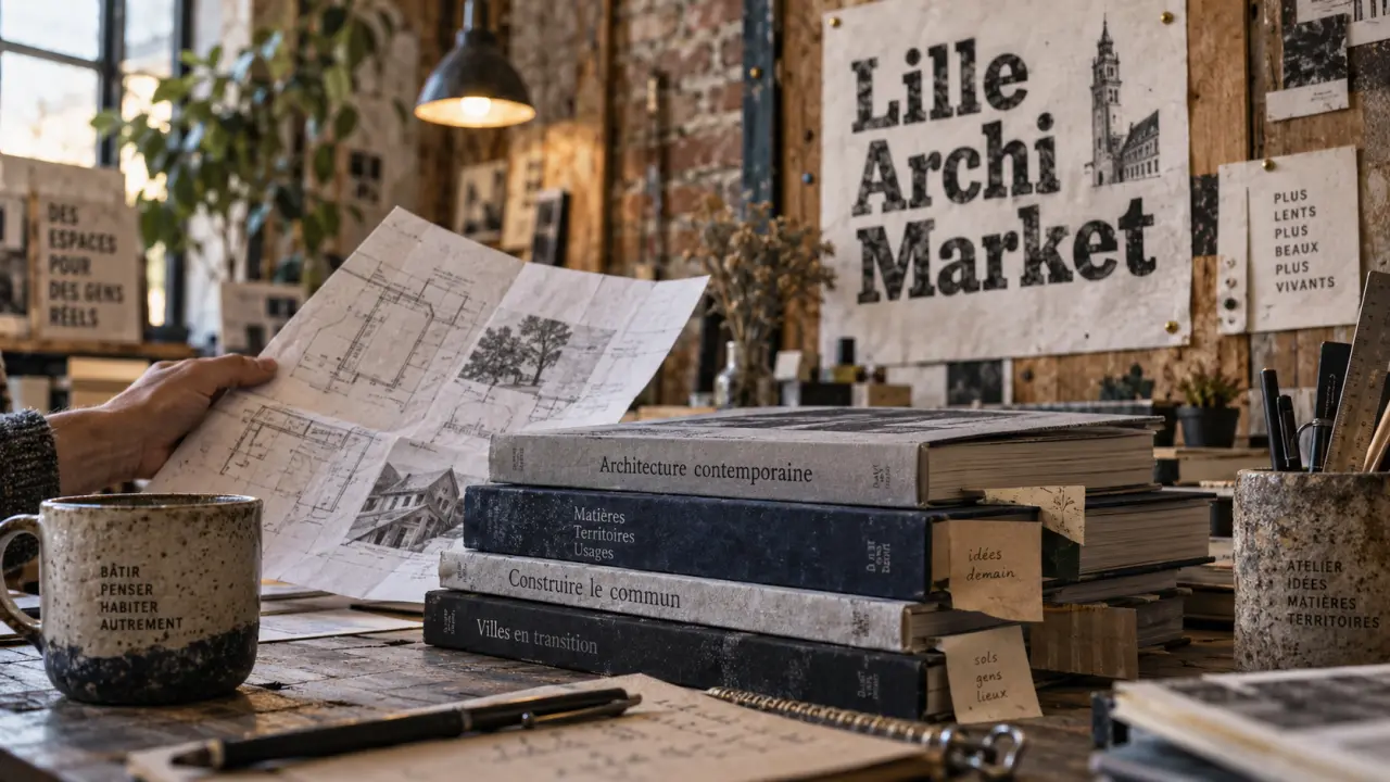 Lille Archi Market annoncé le 17 octobre autour de l’édition architecturale