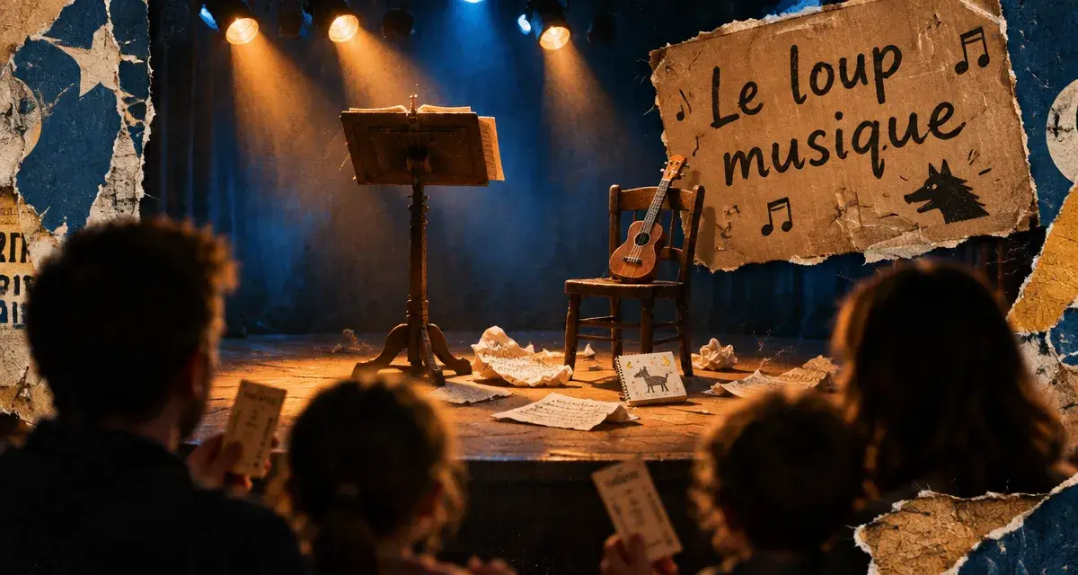 Le loup qui voulait faire de la musique : une sortie en famille à Lille