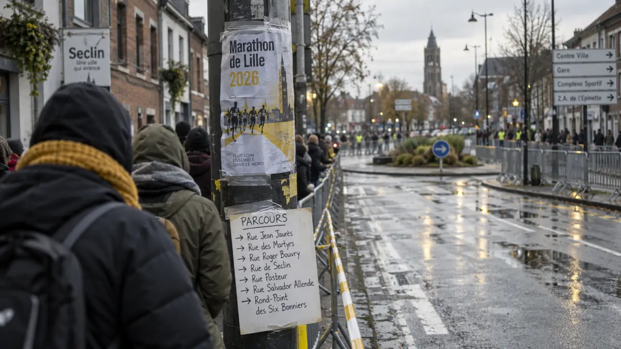 Marathon de Lille 2026 : horaires et circulation à Seclin