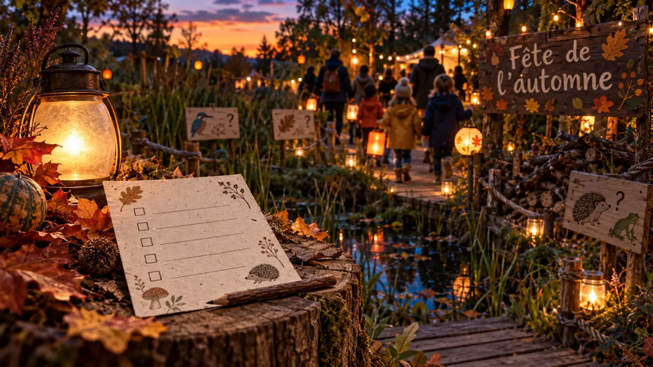 Un parcours enchanté au Jardin écologique pour la Fête de l’automne